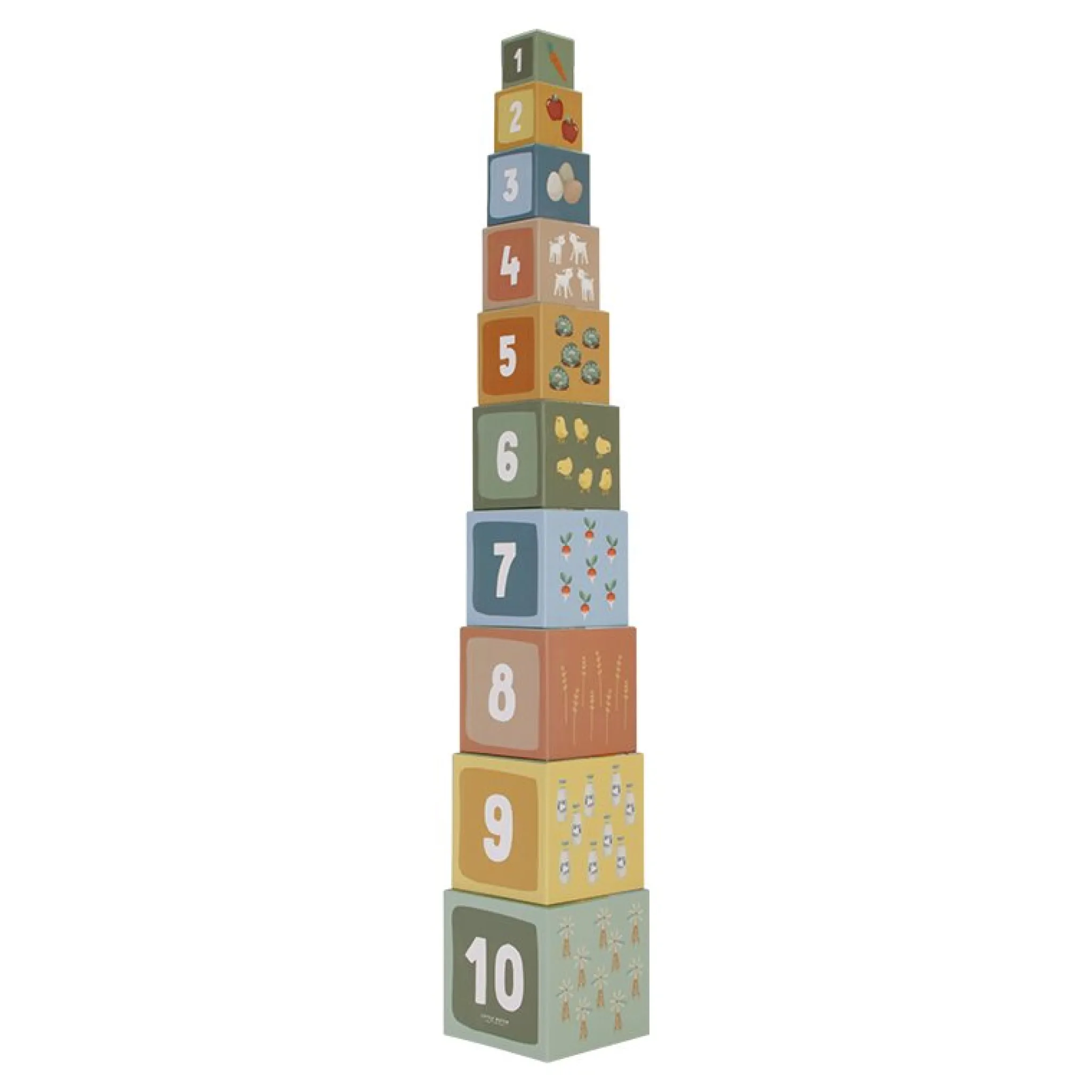 Little Dutch Cardboard Stacking Tower Little Farm Best