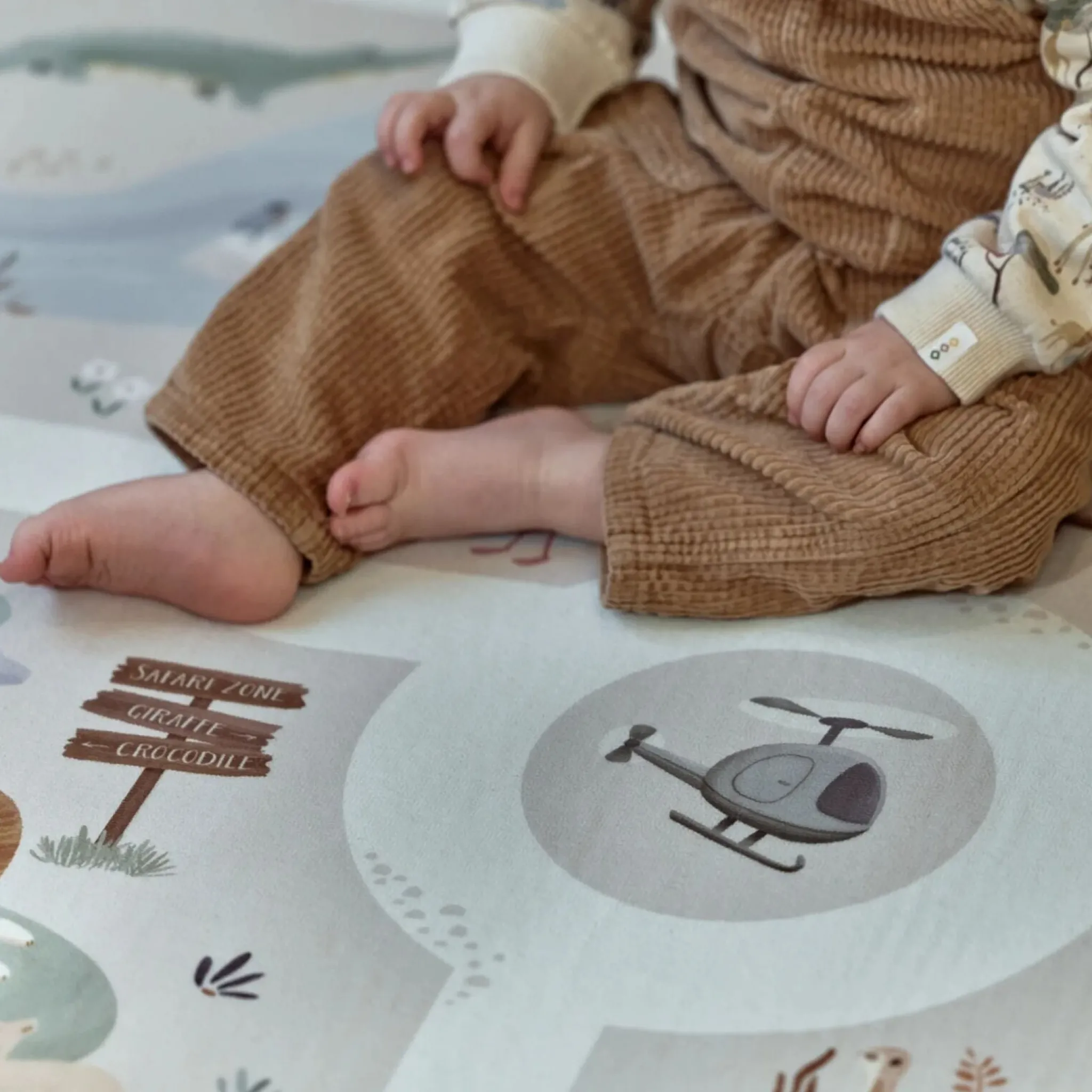 Little Dutch Car play mat Safari - Beige Hot