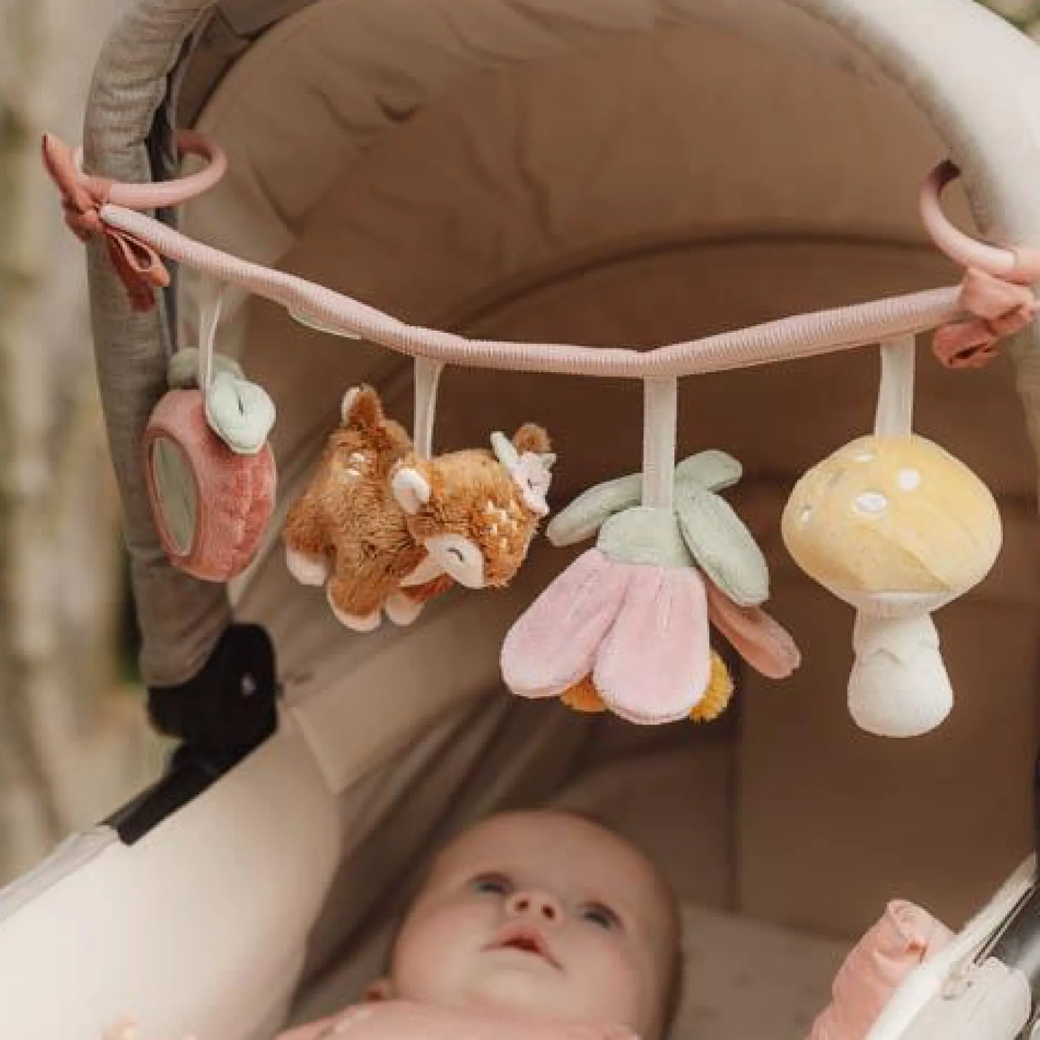 Little Dutch Car tensioner - Pink - Fairy Garden