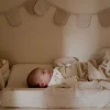 Little Dutch Changing pad cover - Beige - Essentials Online