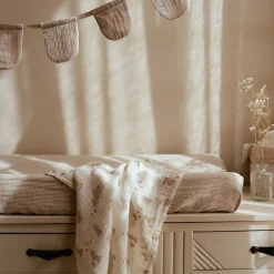 Little Dutch Changing pad cover - Beige - Essentials Online