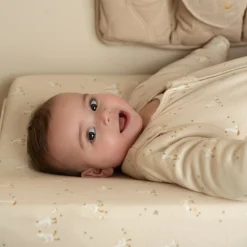 Little Dutch Changing pad cover - Beige - Newborn Naturals - Little Goose Sale