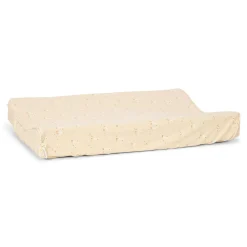 Little Dutch Changing pad cover - Beige - Newborn Naturals - Little Goose Sale