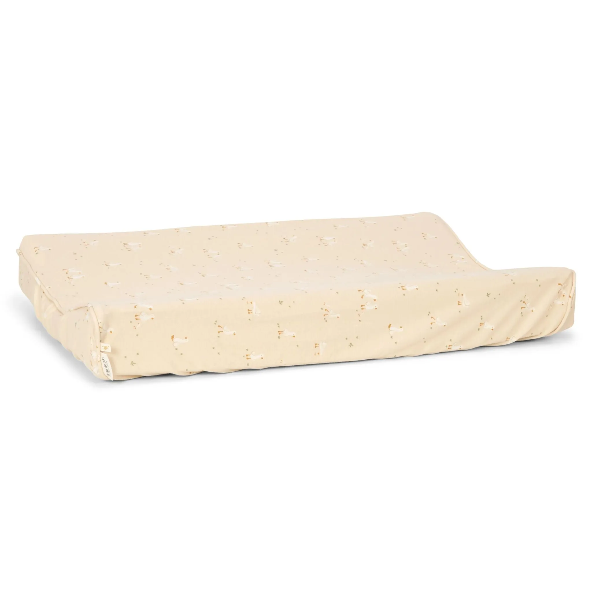 Little Dutch Changing pad cover - Beige - Newborn Naturals - Little Goose Sale