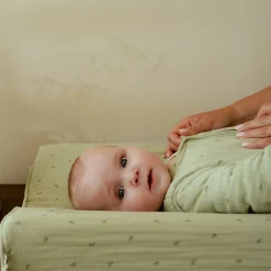 Little Dutch Changing pad cover - Green - Essentials Hot