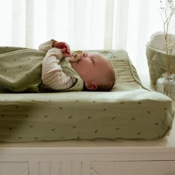 Little Dutch Changing pad cover - Green - Essentials Hot