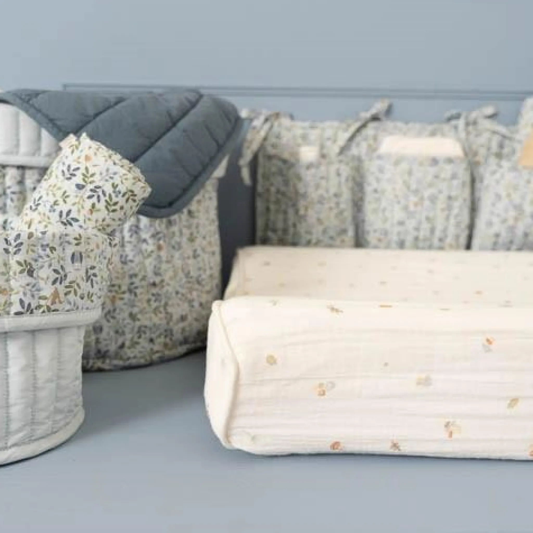Little Dutch Changing pad cover - White - Forest Friends - Forest Treasures Hot