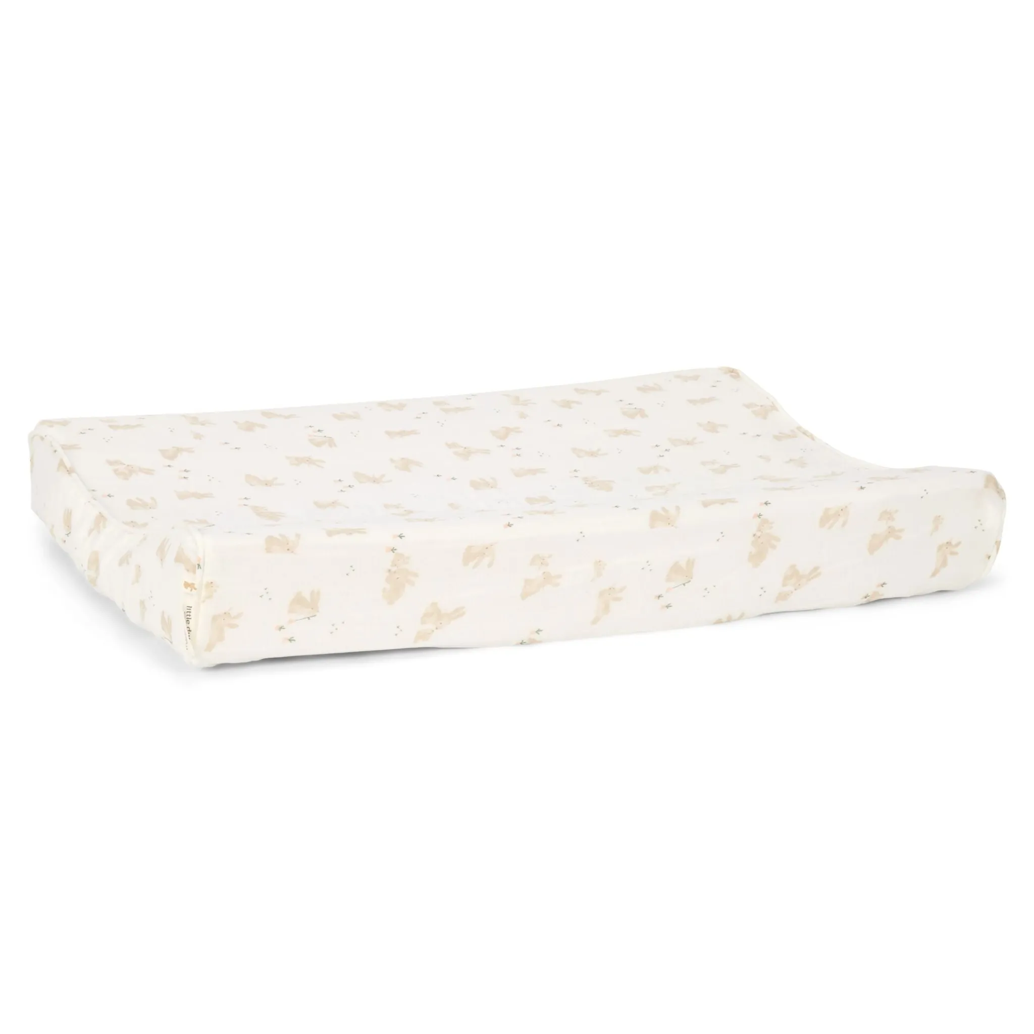 Little Dutch Changing pad cover - White - Newborn Naturals - Baby Bunny Online