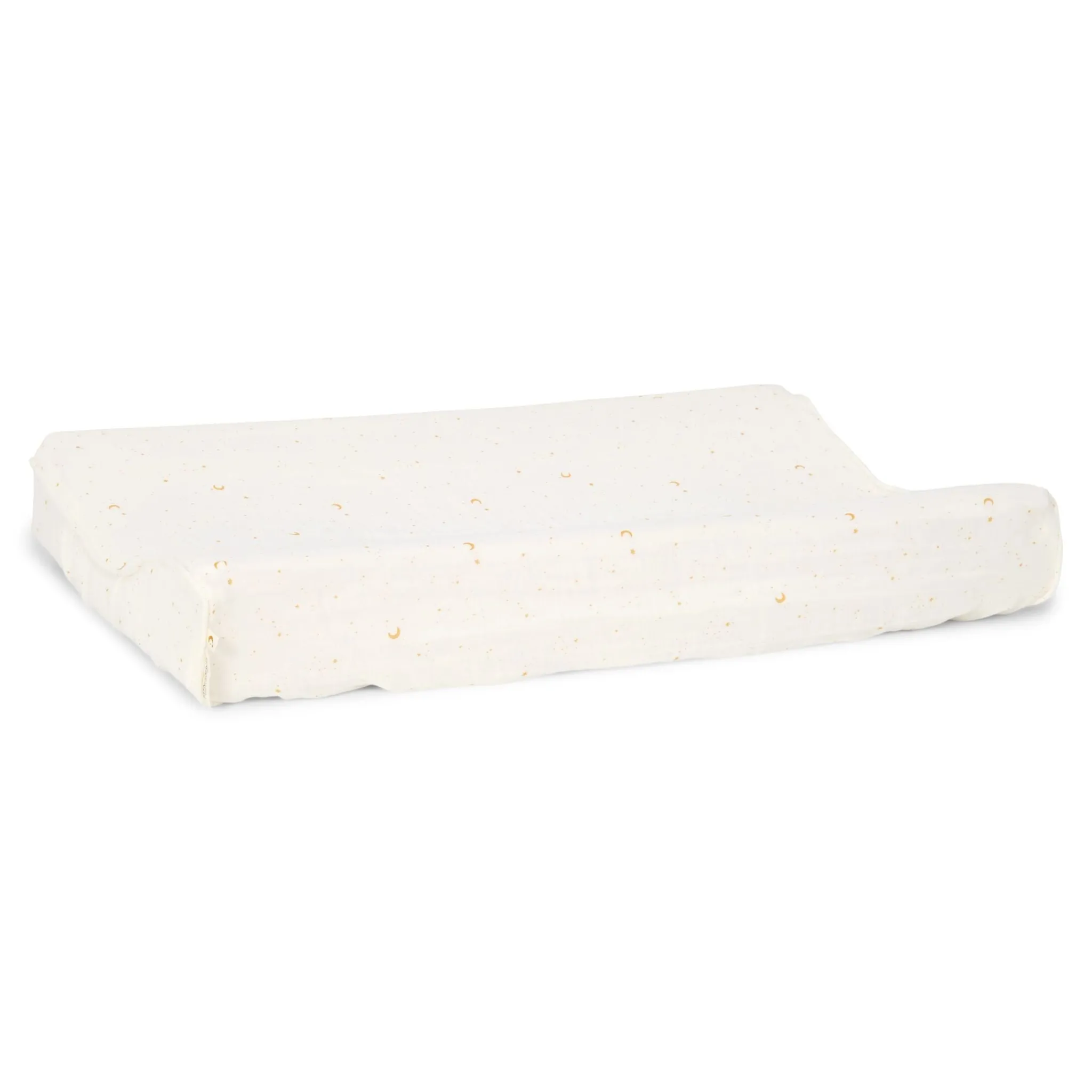 Little Dutch Changing pad cover - White - Newborn Naturals - Moon & Stars