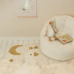 Little Dutch Children's Armchair Teddy - White