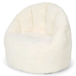 Little Dutch Children's Armchair Teddy - White