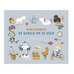 Little Dutch Children's book My Look Book, the world around you - NL New