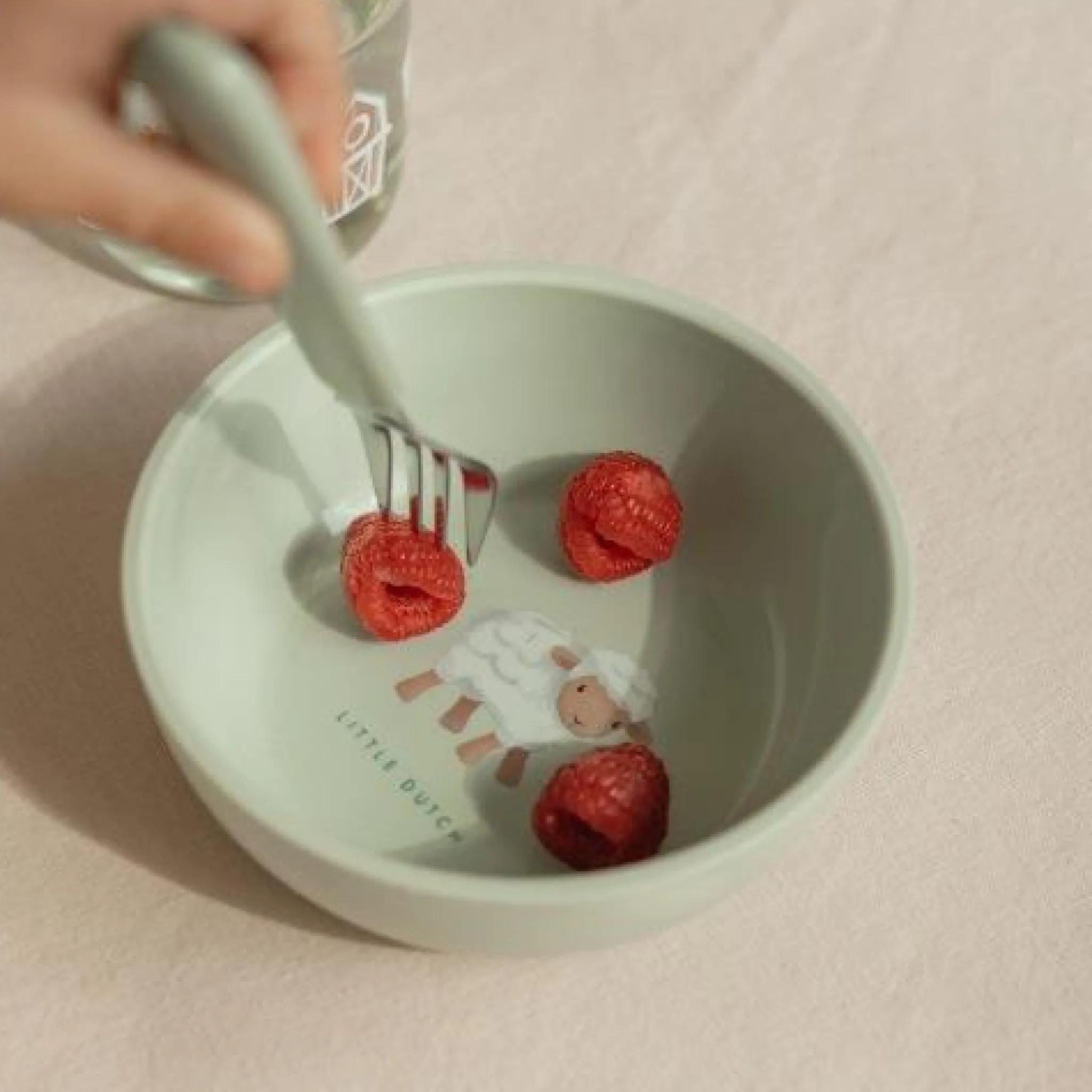 Little Dutch Children's bowl - Green - Little Farm Sale