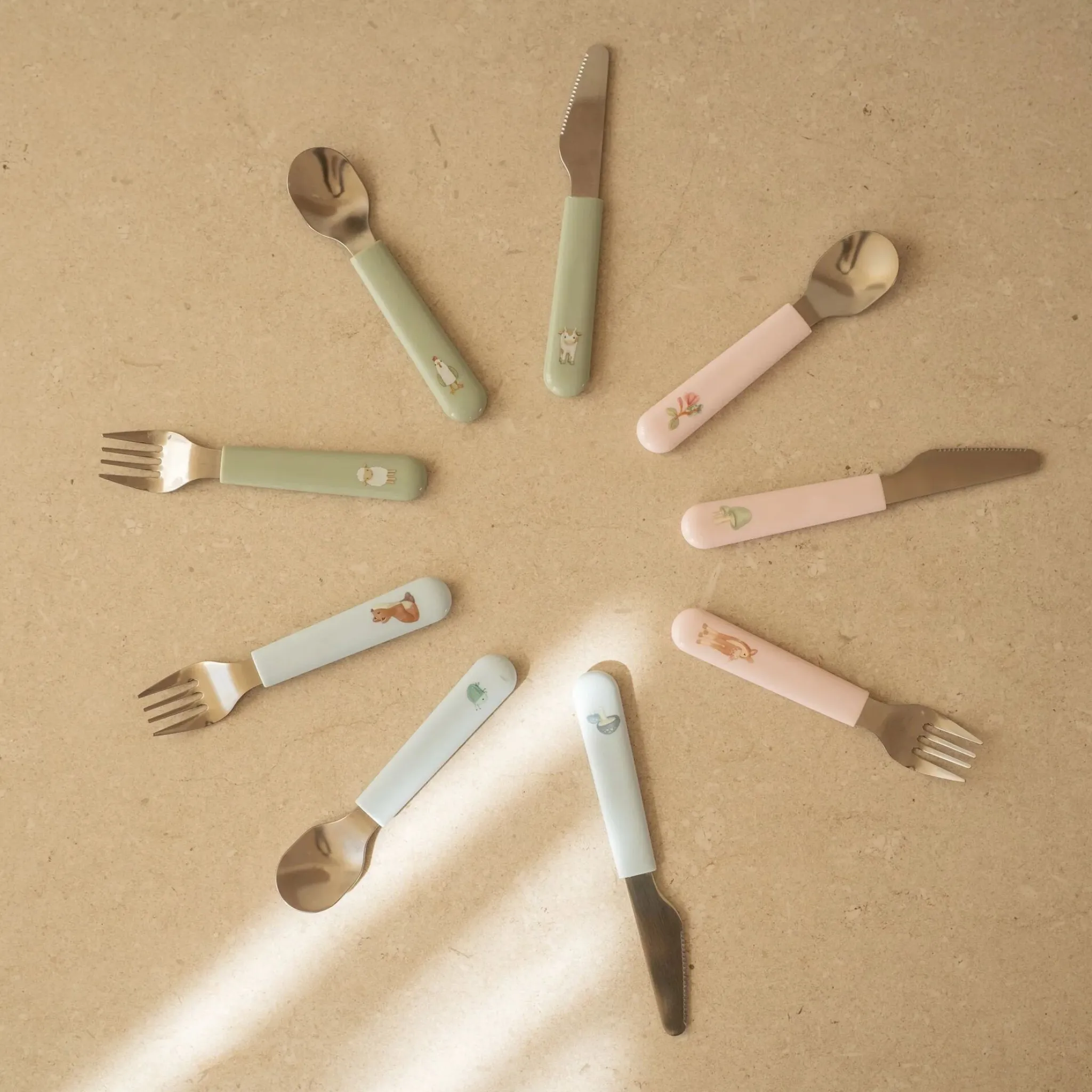 Little Dutch Children's cutlery set 3-Piece Fairy Garden Outlet