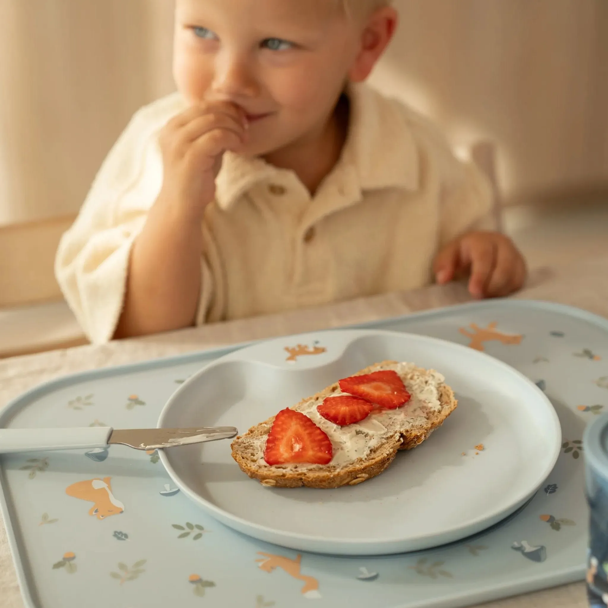 Little Dutch Children's plate Forest Friends Best