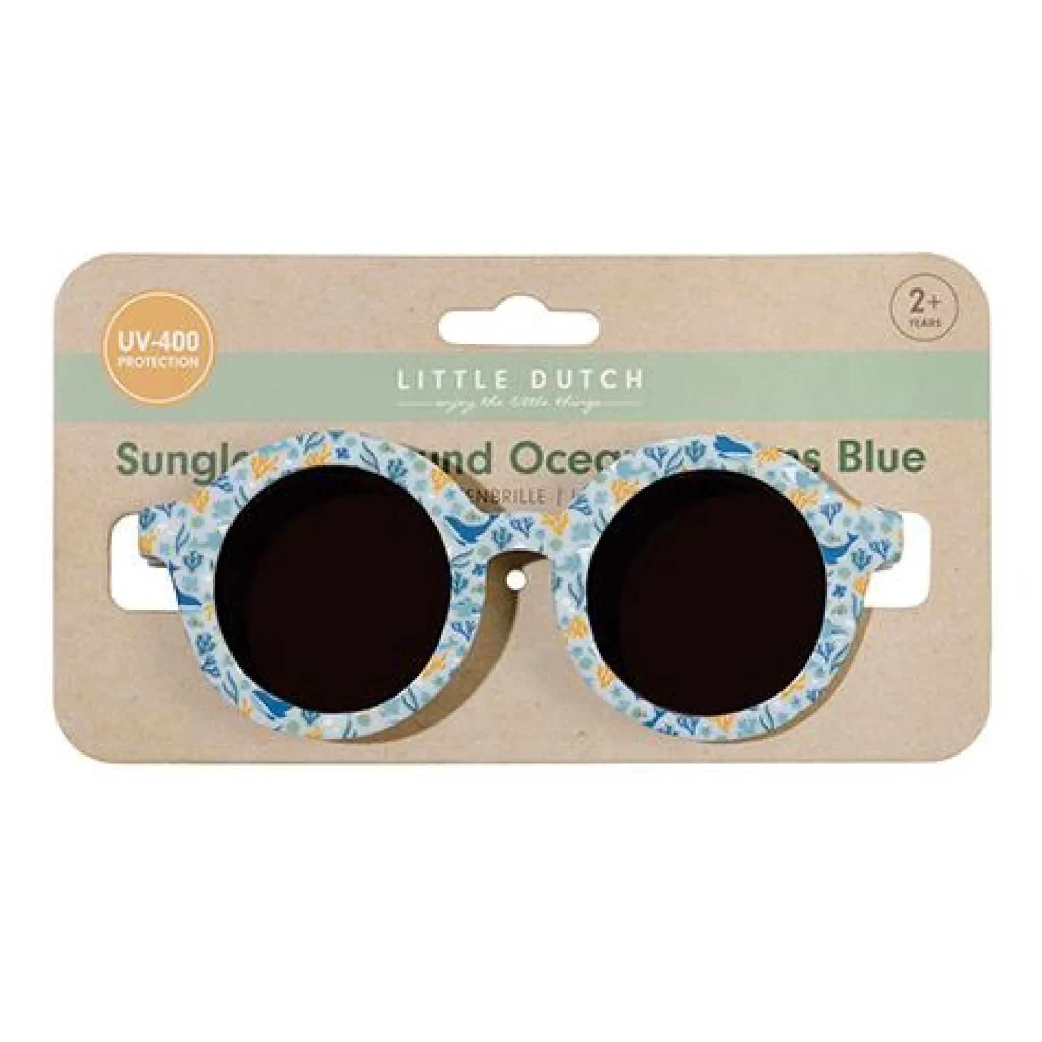 Little Dutch Children's sunglasses Round Ocean Dreams Blue New