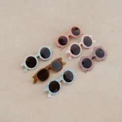 Little Dutch Children's sunglasses Round Ocean Dreams Blue New