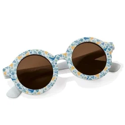 Little Dutch Children's sunglasses Round Ocean Dreams Blue New