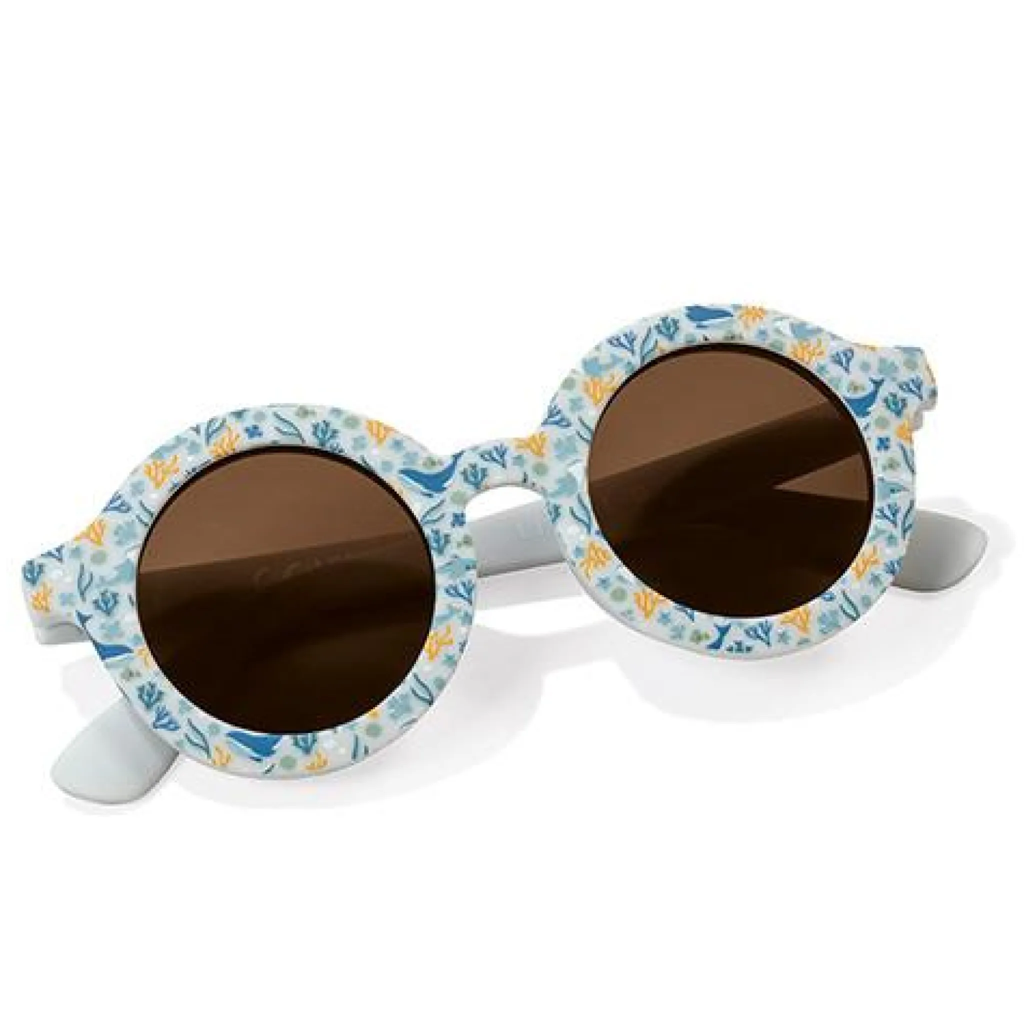 Little Dutch Children's sunglasses Round Ocean Dreams Blue New