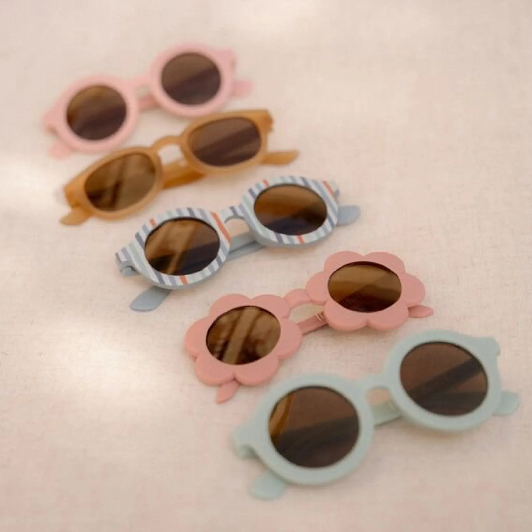 Little Dutch Children's Sunglasses Round Stripe Sale