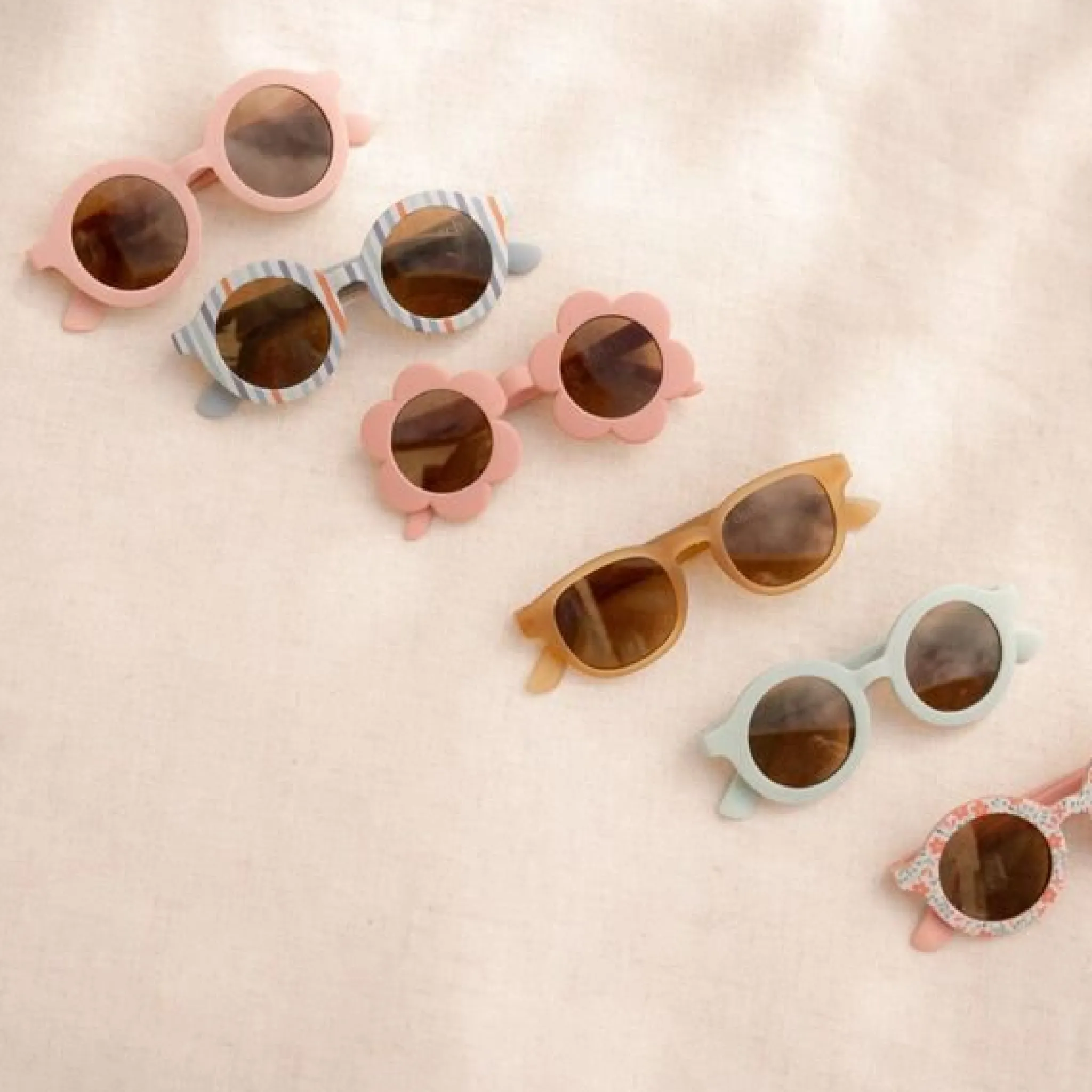 Little Dutch Children's Sunglasses Round Stripe Sale