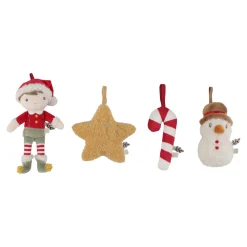 Little Dutch Christmas Ornaments Jim Set – Multicolored – Christmas Online
