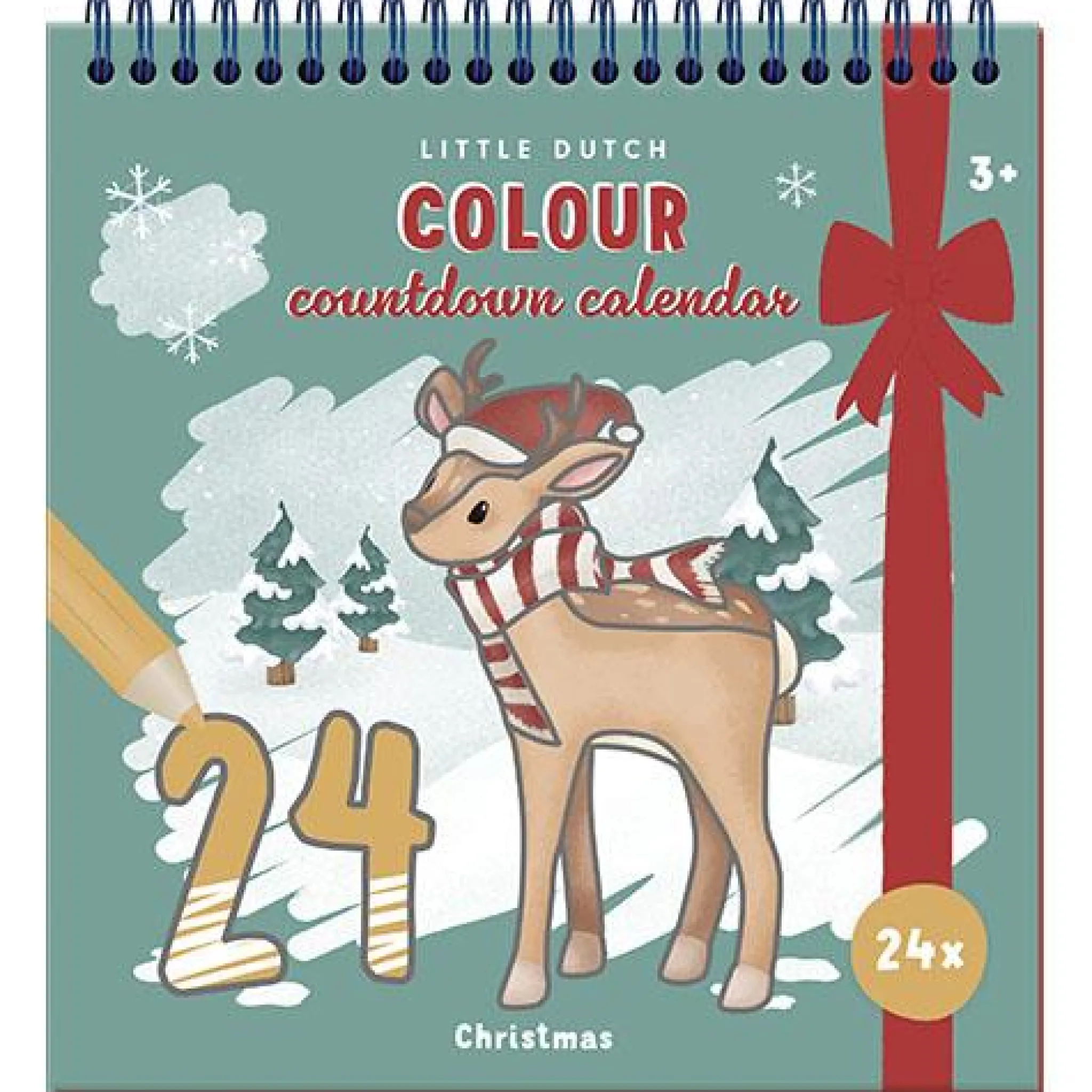 Little Dutch Colorbook Advent Calendar - Multicolor Best