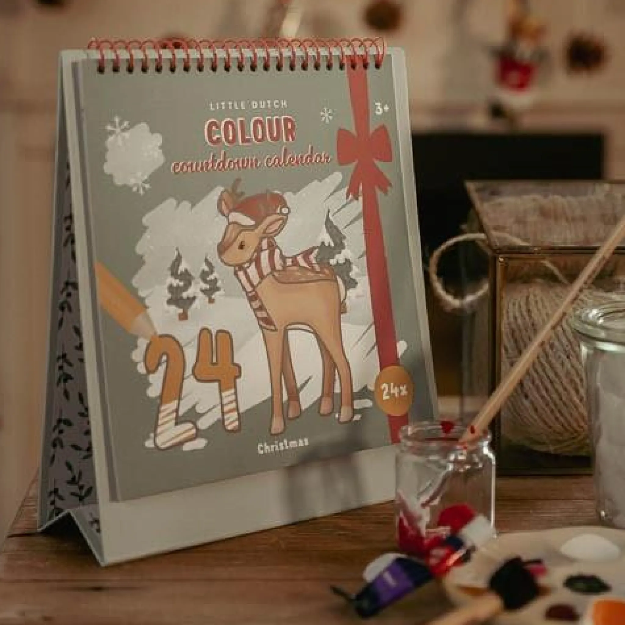 Little Dutch Colorbook Advent Calendar - Multicolor Best