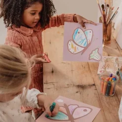 Little Dutch Coloring Book - Pink - Fairy Garden Online
