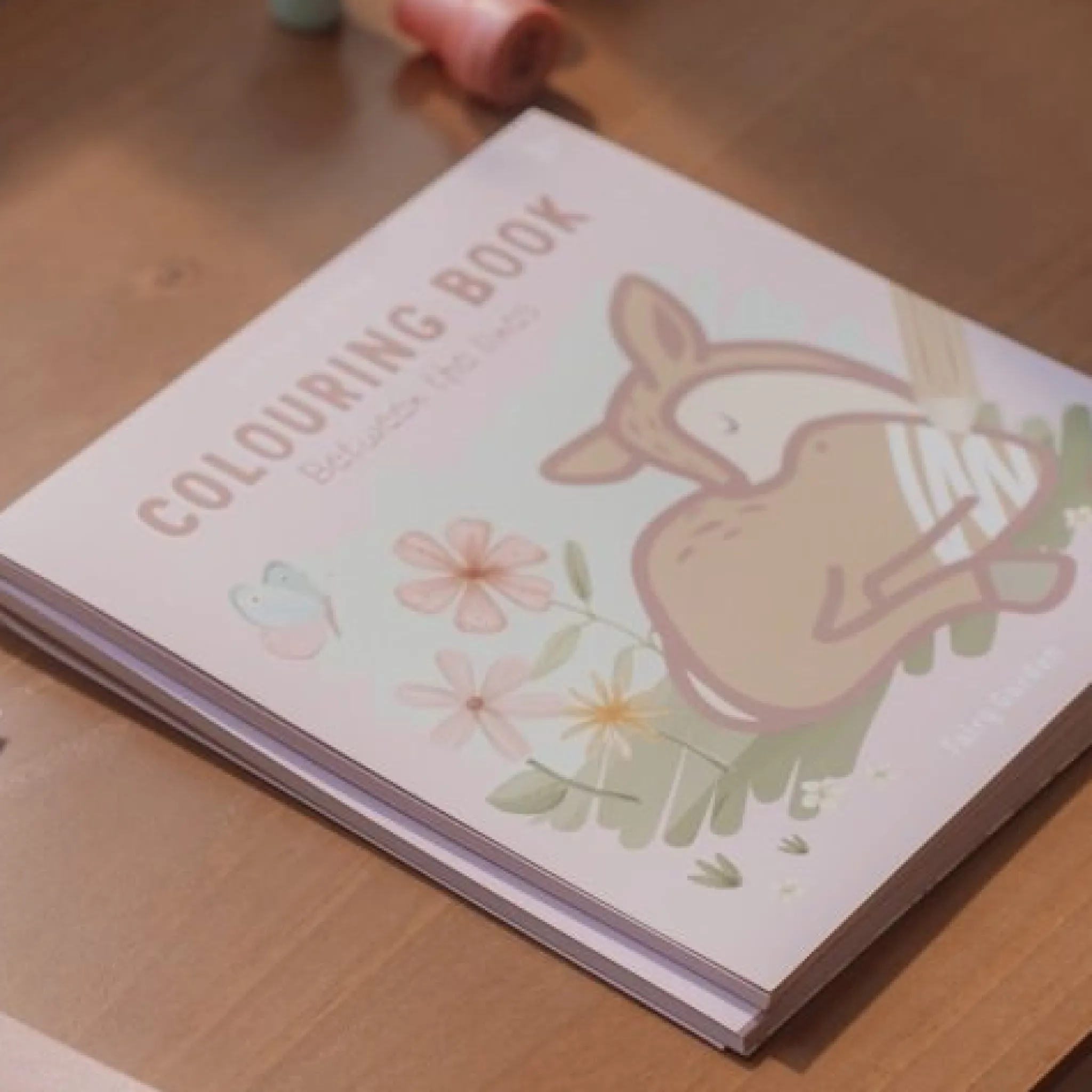 Little Dutch Coloring Book - Pink - Fairy Garden Online
