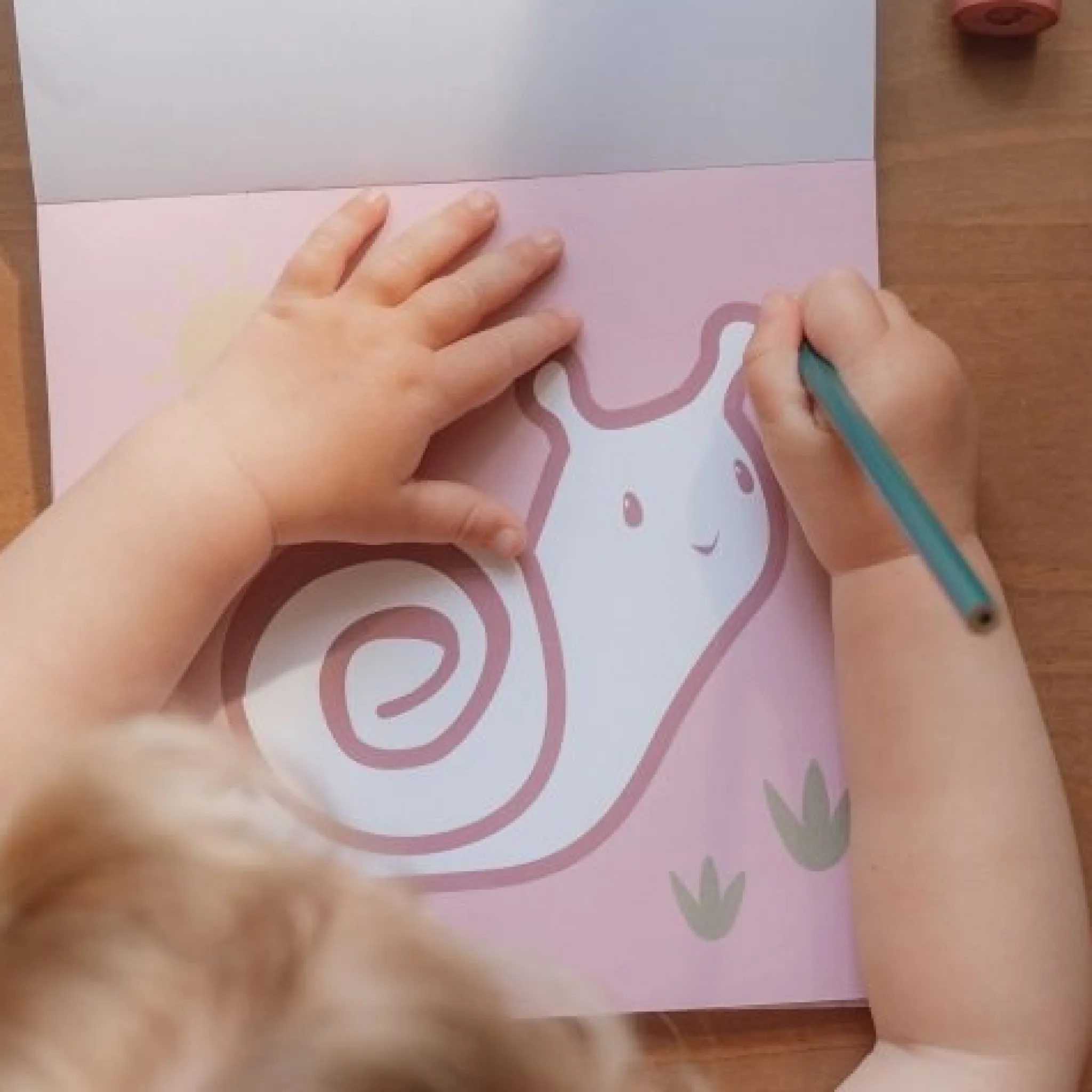 Little Dutch Coloring Book - Pink - Fairy Garden Online