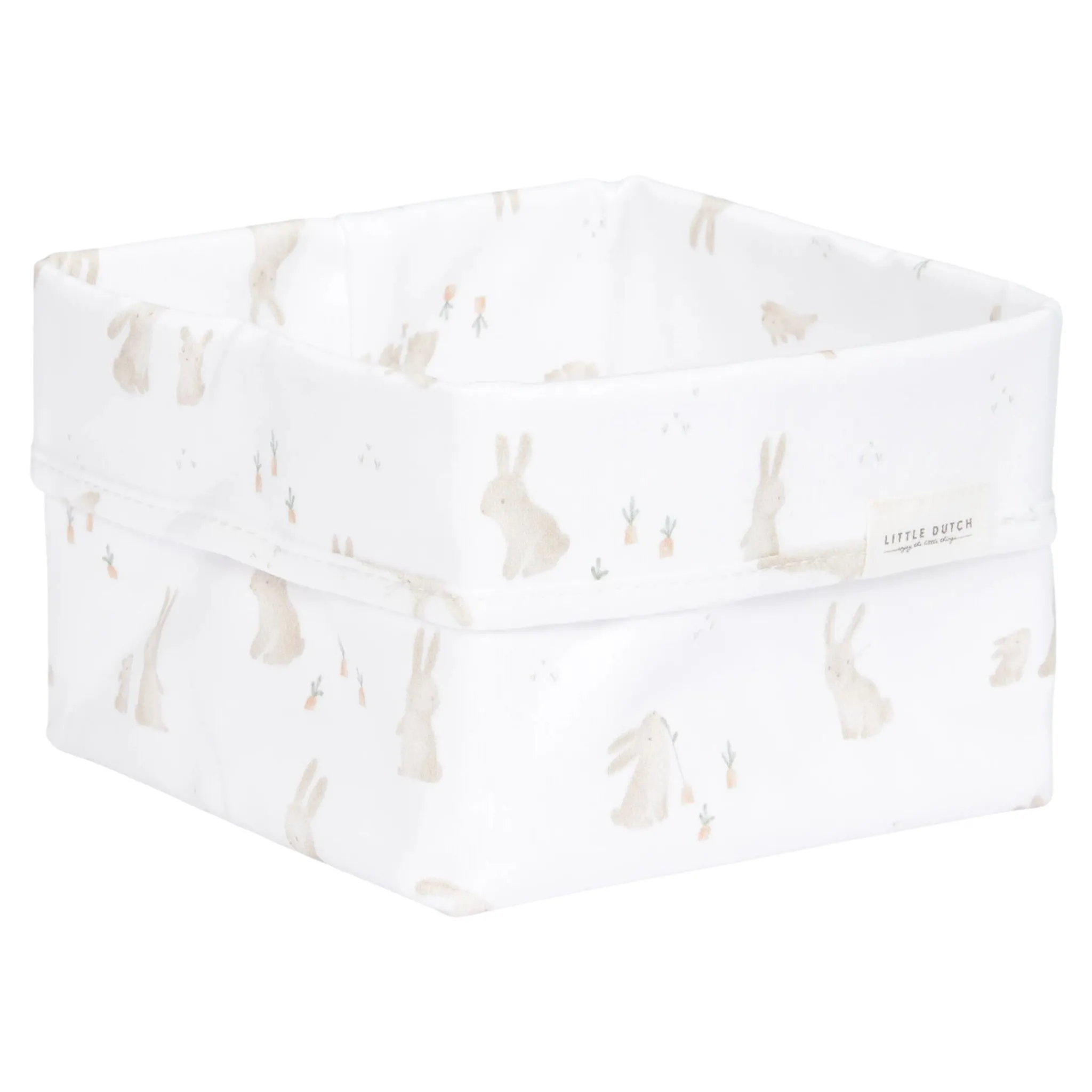 Little Dutch Commodity basket small - White - Newborn Naturals - Baby Bunny Outlet
