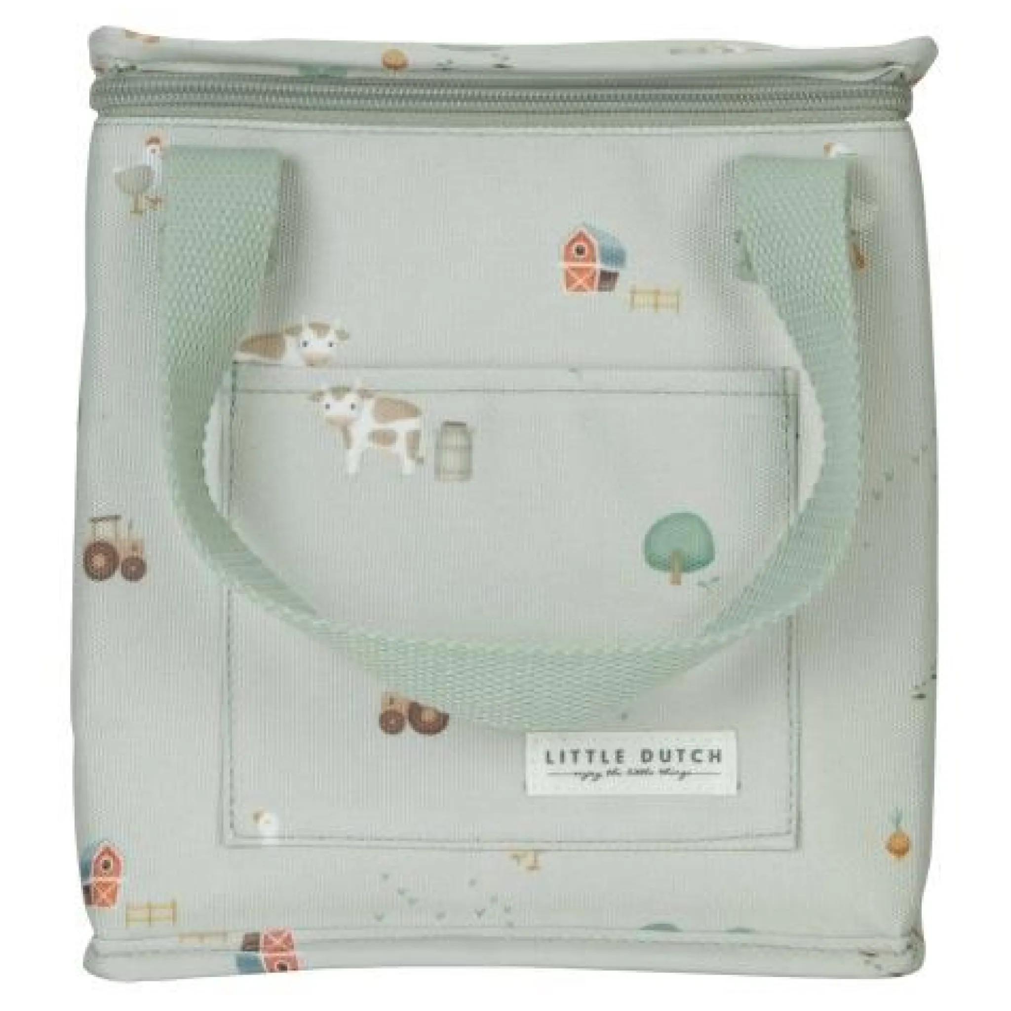 Little Dutch Cooler bag - Green - Little Farm Online