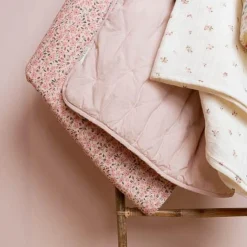Little Dutch Cot blanket - Pink - Fairy Garden - Fairy Floral New