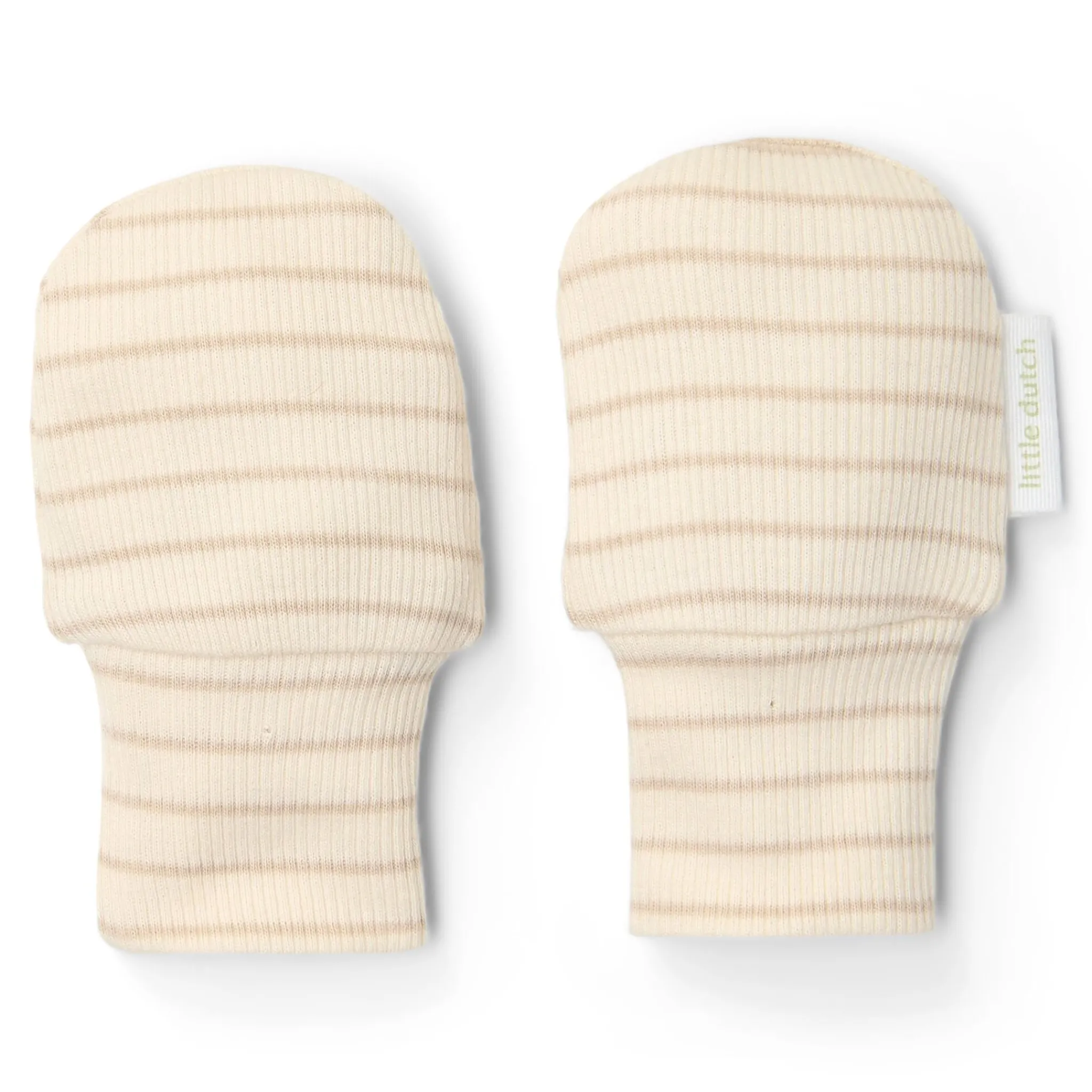 Little Dutch Crab mittens - Beige - Size one size - Newborn Naturals - Stripe Online