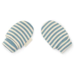 Little Dutch Crab mittens - Blue - Forest Friends - Stripe Online