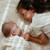 Little Dutch Cradle blanket - Beige - Newborn Naturals - Little Goose Sale