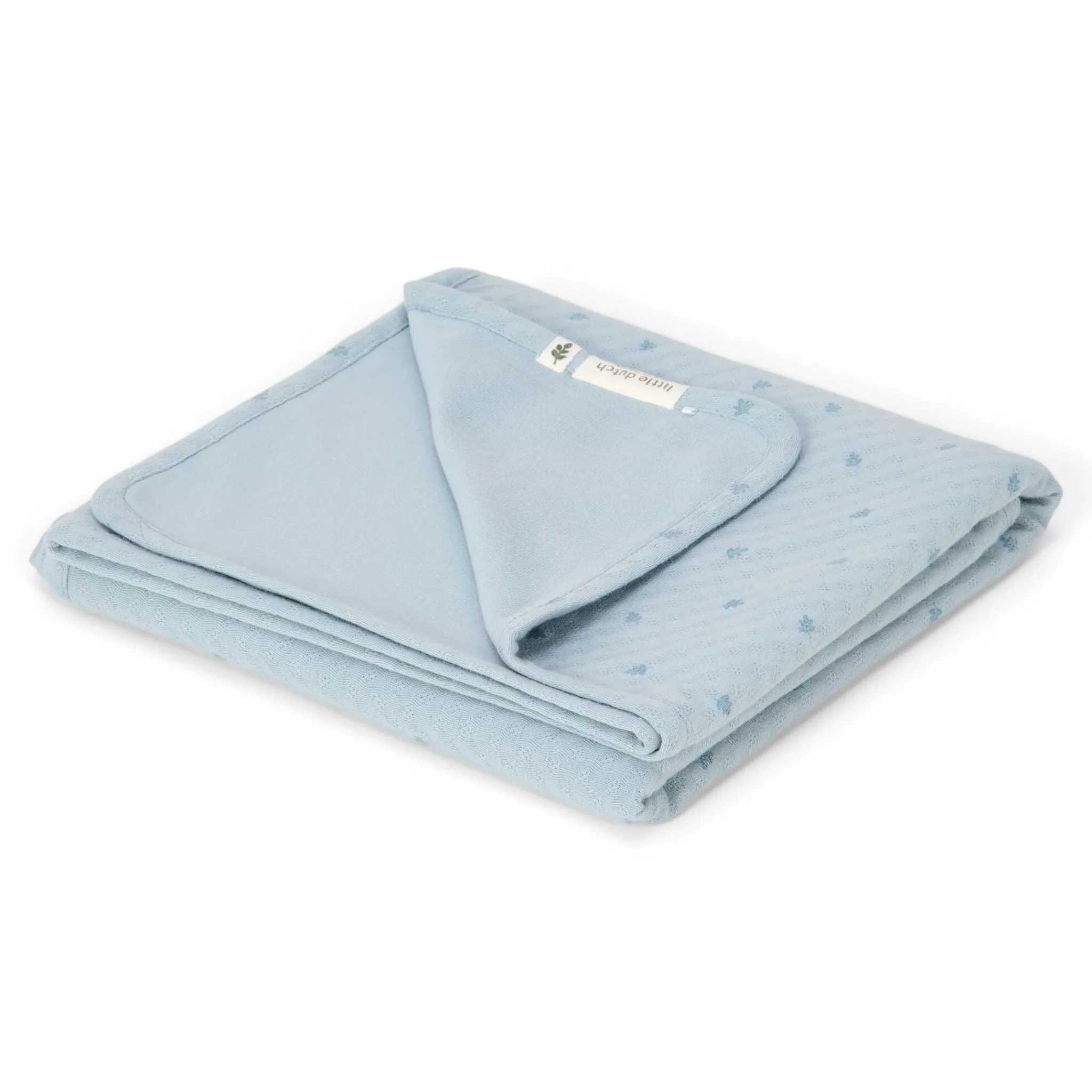 Little Dutch Cradle blanket - Blue - Essentials Sale