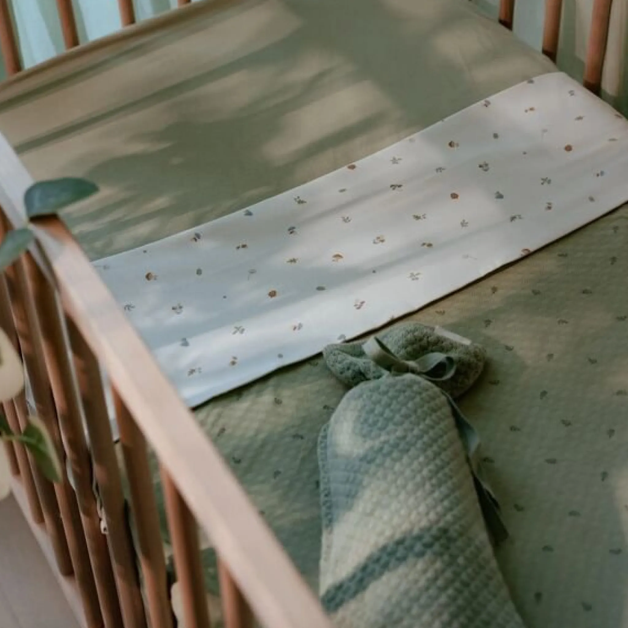 Little Dutch Cradle blanket - Green - Essentials Hot