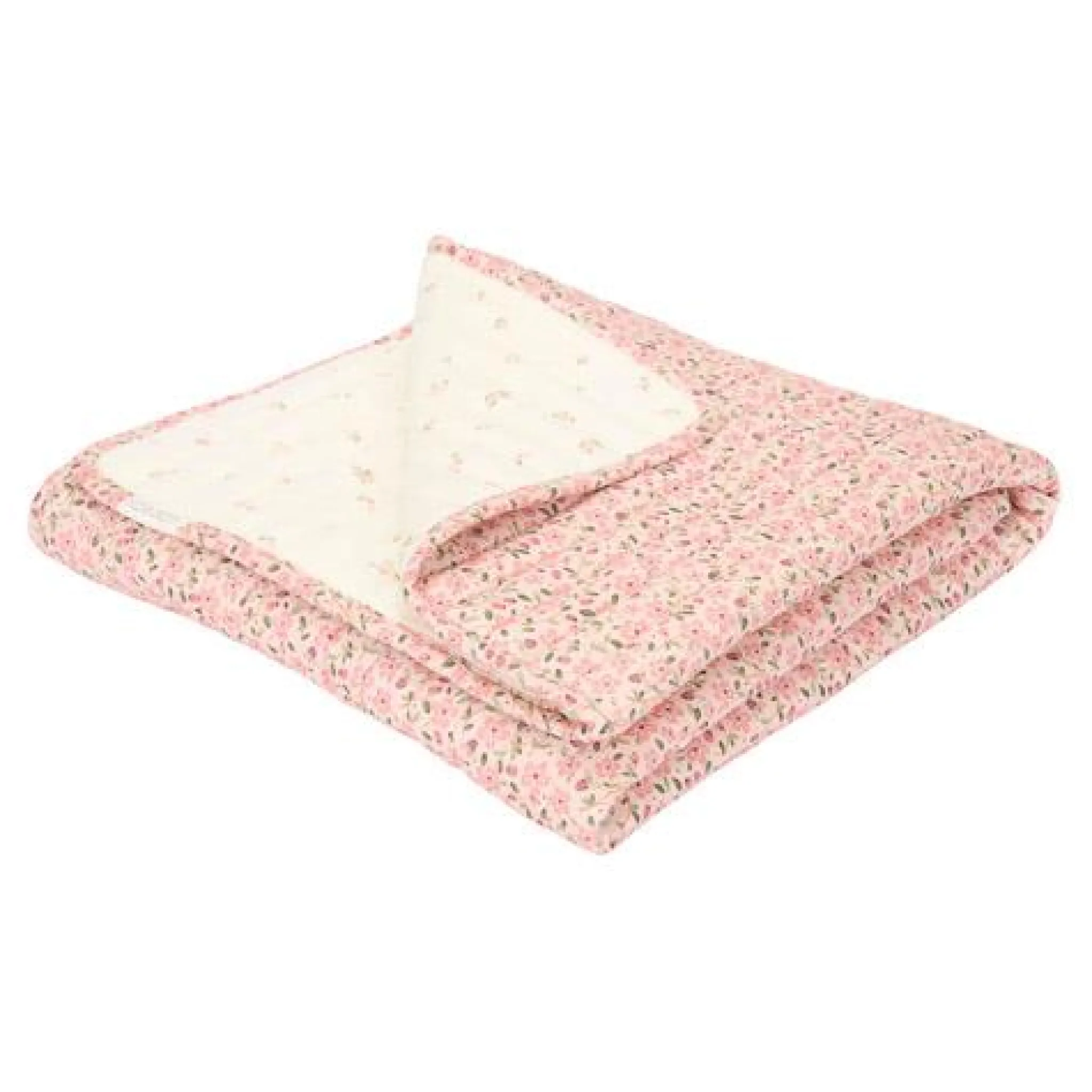 Little Dutch Cradle blanket - Pink - Fairy Garden - Fairy Floral