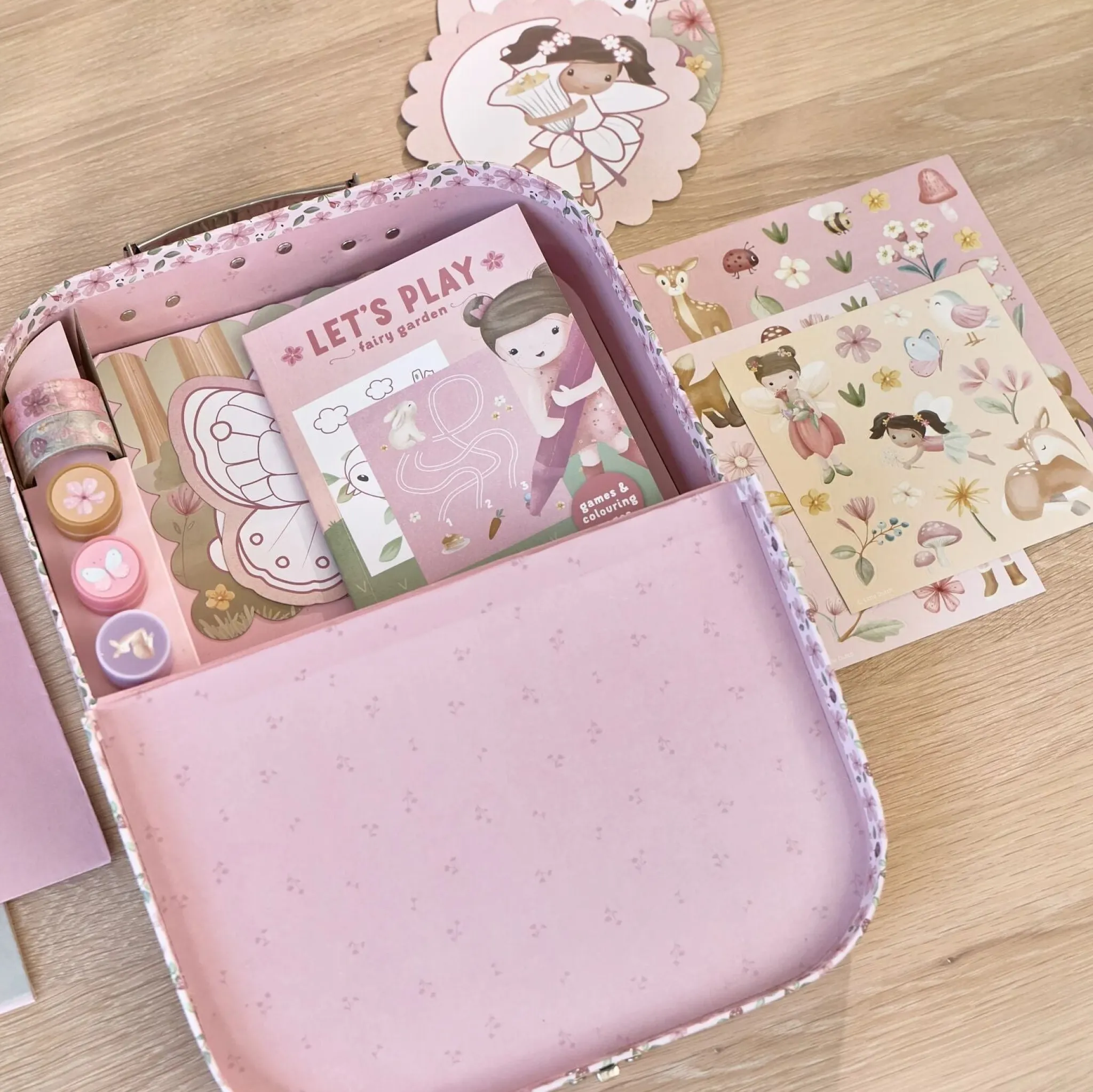 Little Dutch Craft box - Pink Outlet