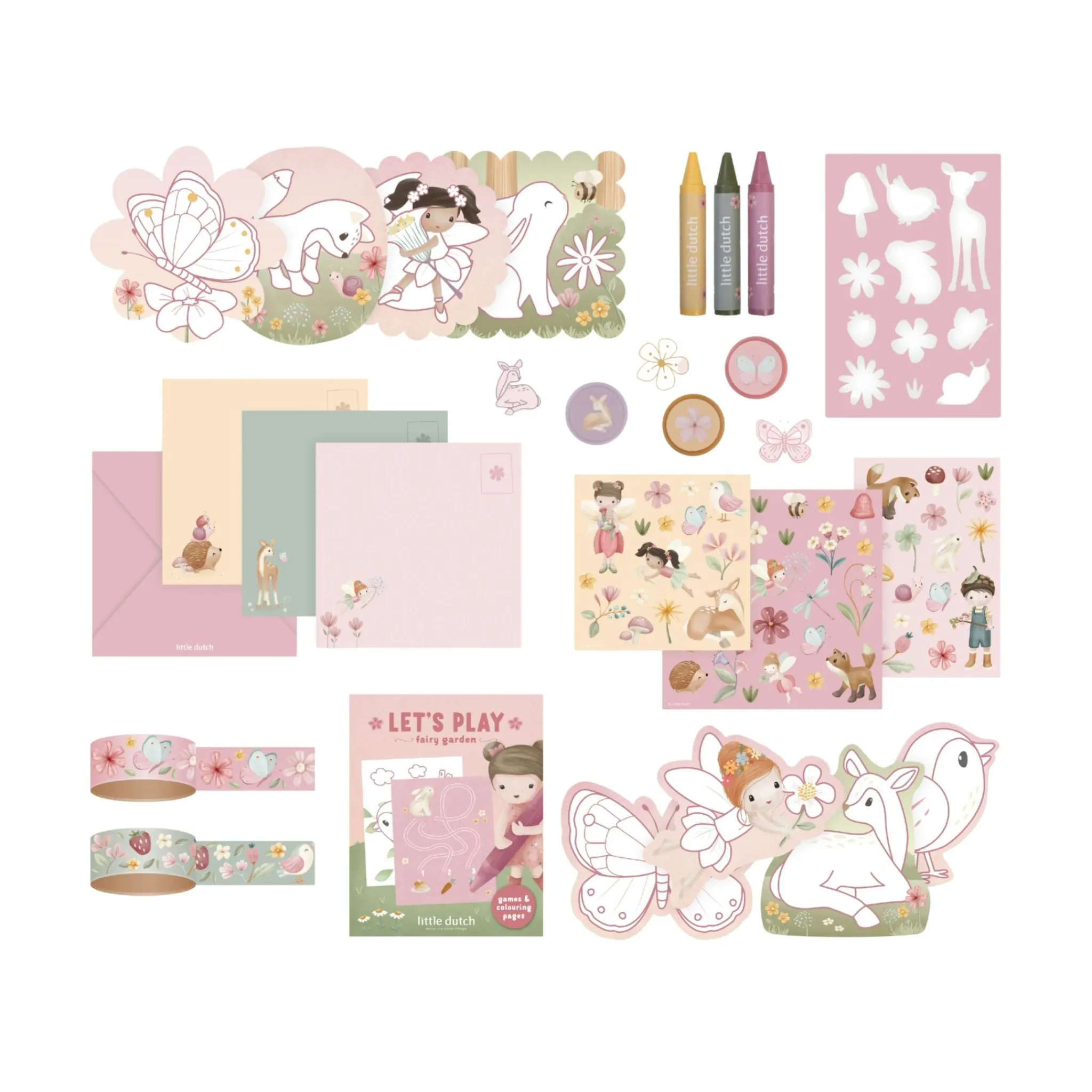 Little Dutch Craft box - Pink Outlet