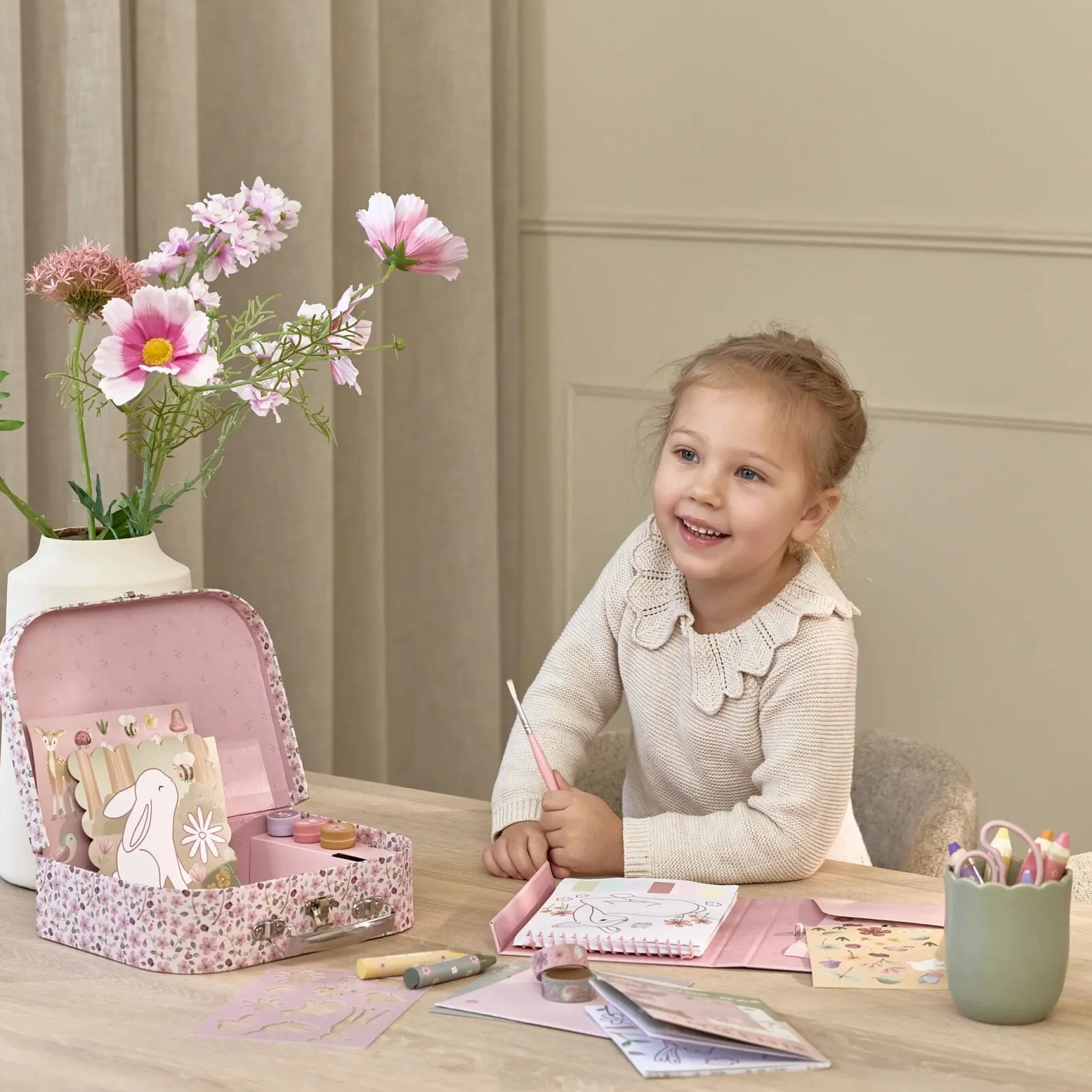 Little Dutch Craft box - Pink Outlet