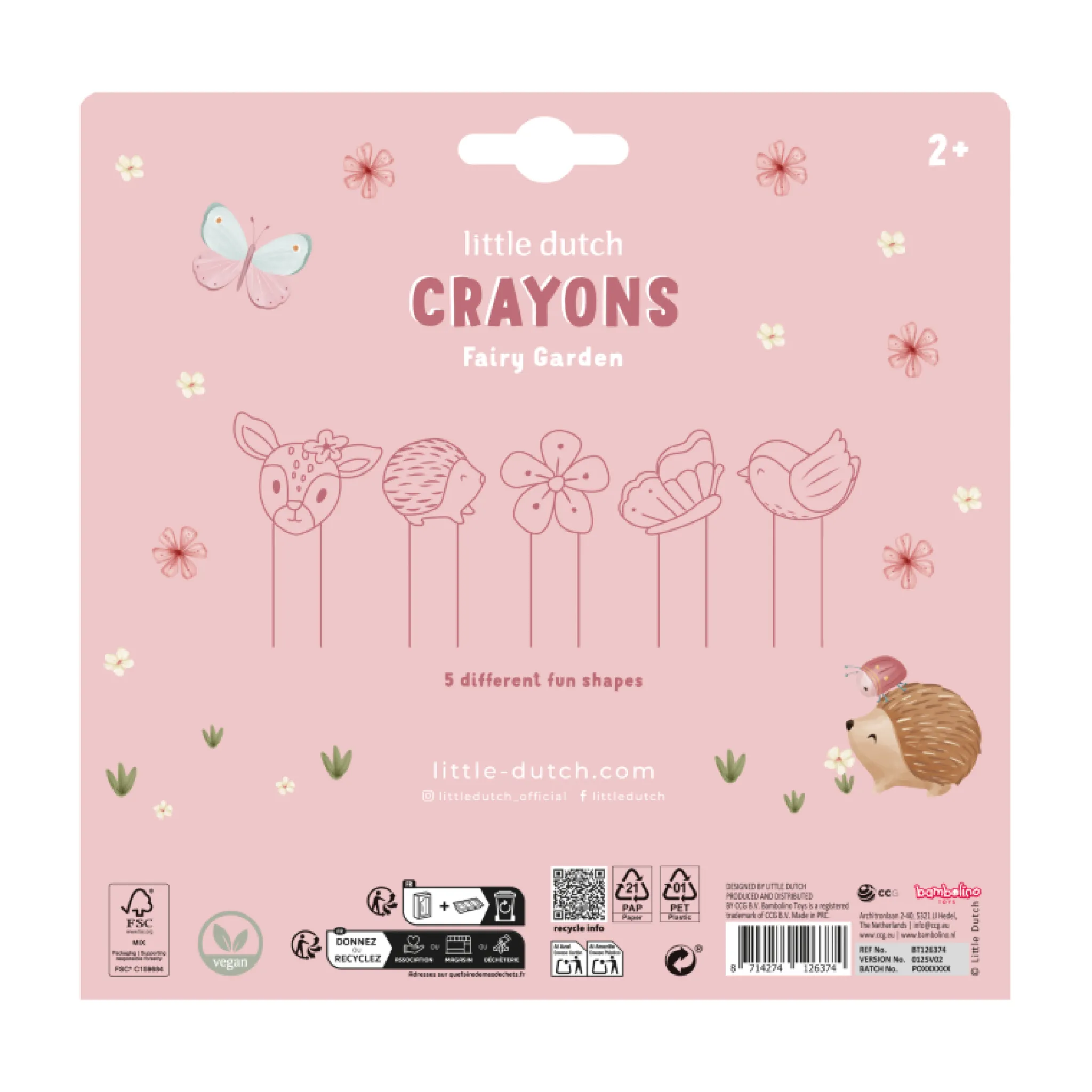 Little Dutch Crayons - Fairy Garden Clearance
