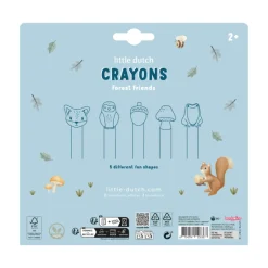 Little Dutch Crayons Forest Friends Sale