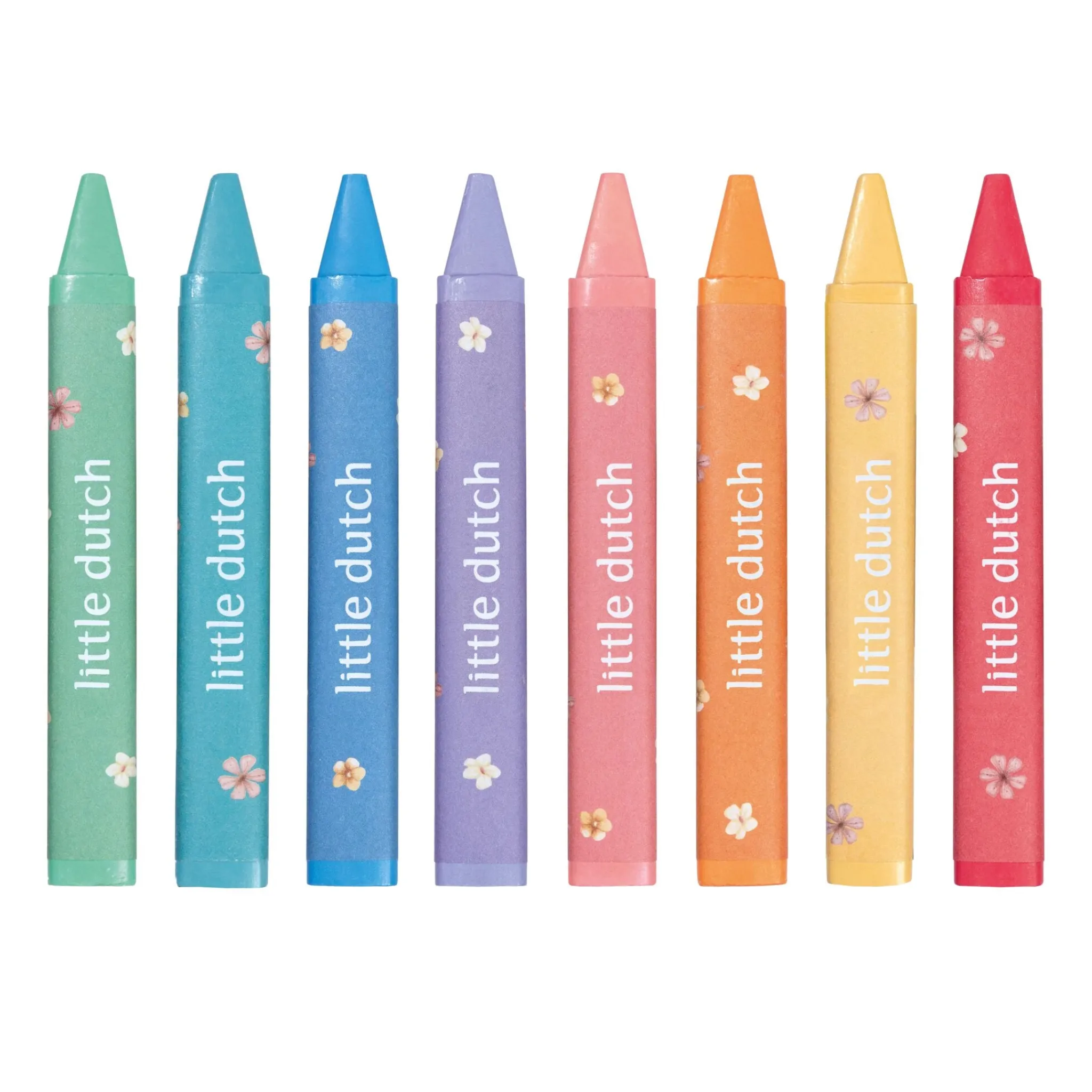 Little Dutch Crayons - Multicolored - Essentials - Rosa Hot