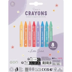 Little Dutch Crayons - Multicolored - Essentials - Rosa Hot