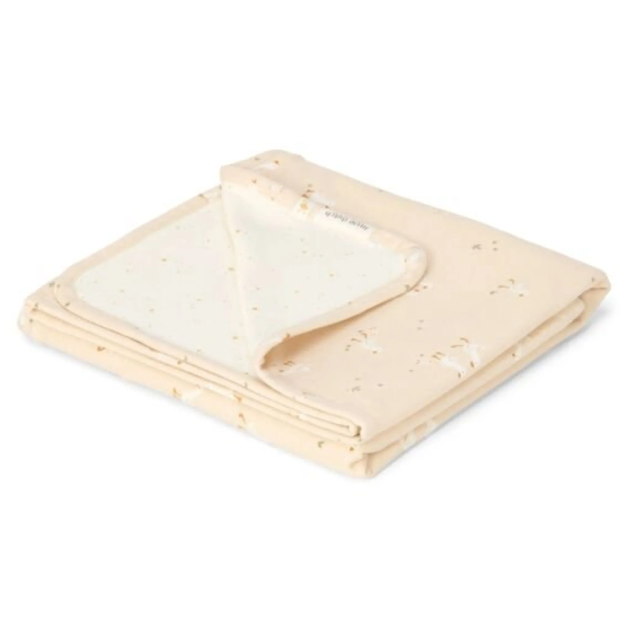 Little Dutch Crib blanket - Beige - Newborn Naturals - Little Goose New