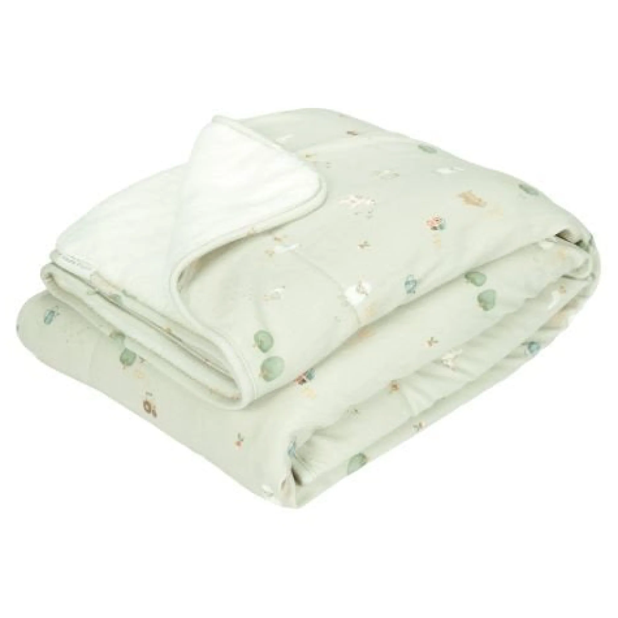 Little Dutch Crib blanket - Green - Little Farm