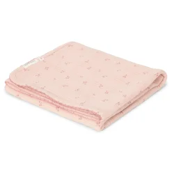 Little Dutch Crib blanket - Pink - Essentials Discount